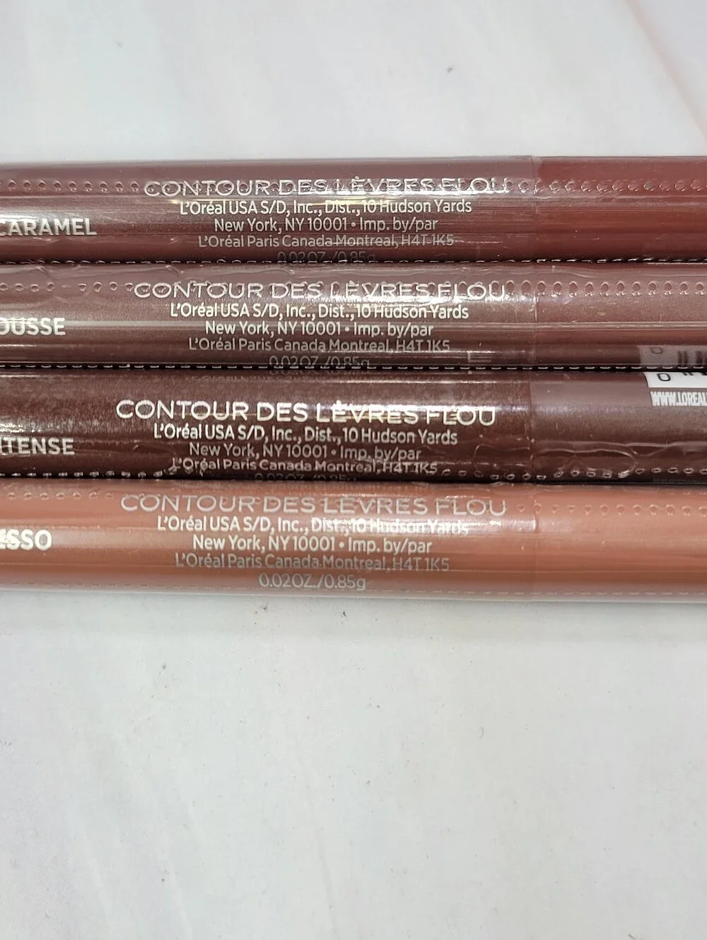 L'oreal Blurfiller Lip Contour Lip Liner Bundle NEW!